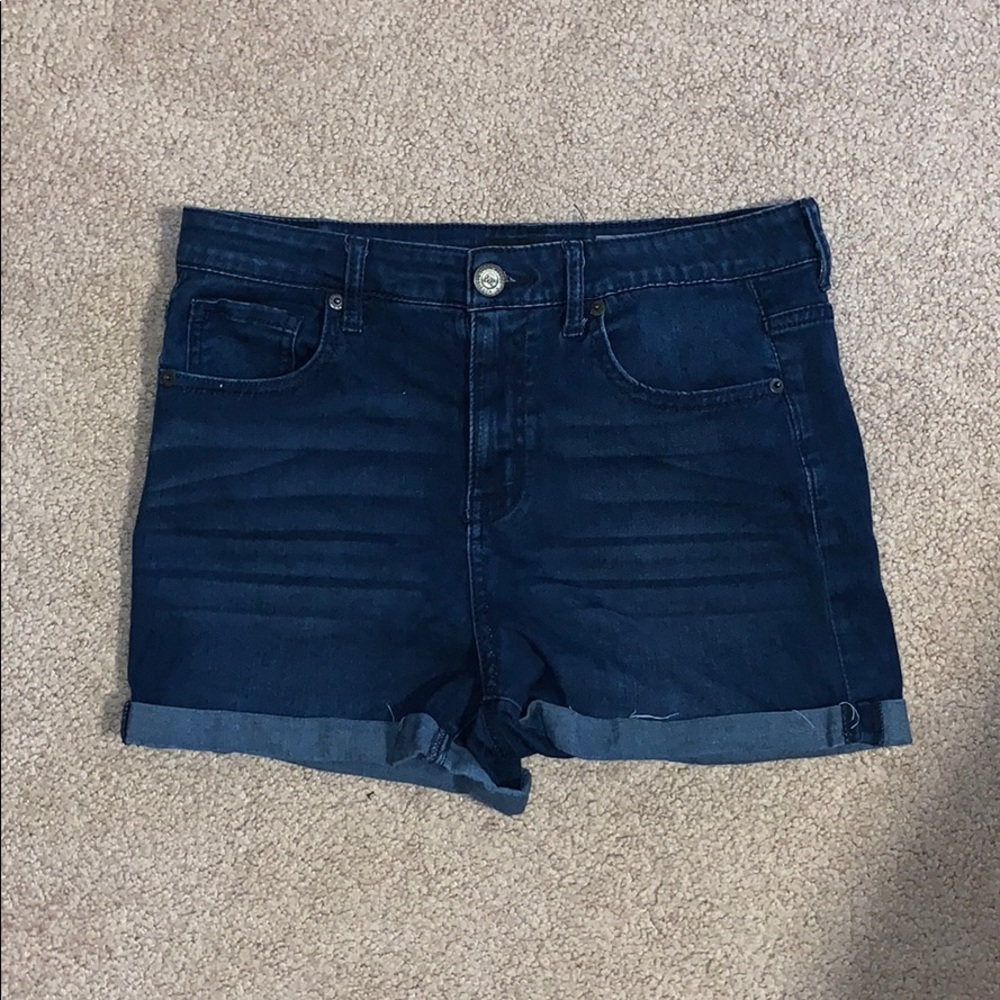 High-Waisted Jean Shorts
